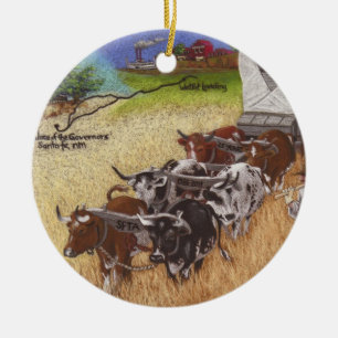 Santa Fe Trail Keramisch Ornament