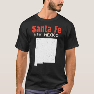 Santa Fe USA State America Travel New Mexicaans Ni T-shirt