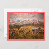 Santa Fe-vrede op aarde Briefkaart (Voorkant / Achterkant)