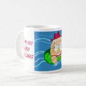 Santa-feestdagen Koffiemok (Voorkant links)