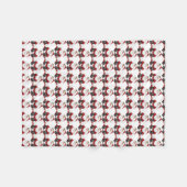 Santa Fleece Blanket (Voorkant (Horizontaal))