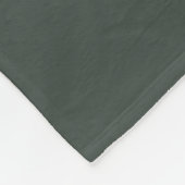 Santa Fleece Blanket Dark Green Background (Hoek)