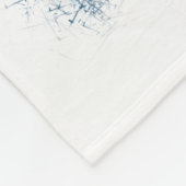Santa Fleece Blanket Deken (Hoek)