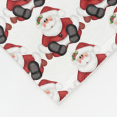 Santa Fleece Blanket Deken (Hoek)