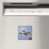 Santa Flies Magneet (Insitu (Vaatwasser))
