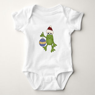 Santa Frog met Ornament Tshirts en geschenken
