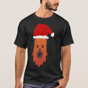 Santa German Shepherd T-shirt