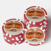  santa gezicht poker chips (Opstapeling)