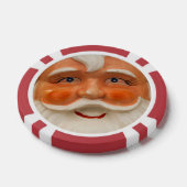  santa gezicht poker chips (Enkel)