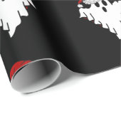 Santa Ghosts Cadeaupapier (Rol Hoek)