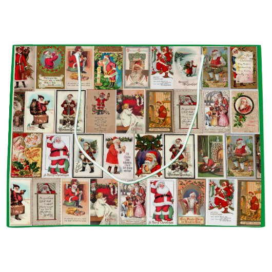  Santa Gift Bag Groot Cadeauzakje (Voorkant)