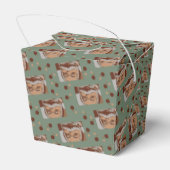  Santa Gift Box Bedankdoosjes (Achterkant)