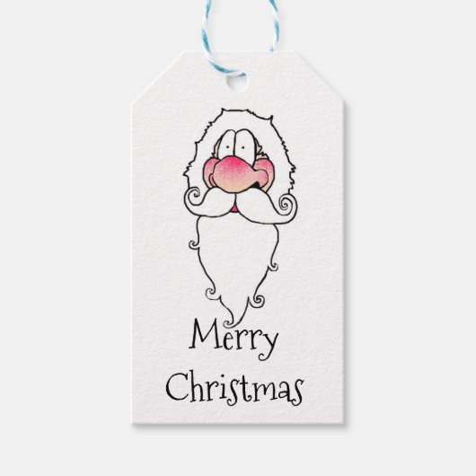 Santa Gift-Labels Cadeaulabel (Voorkant)