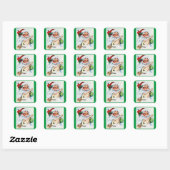  Santa Gift Stickers (Vel)