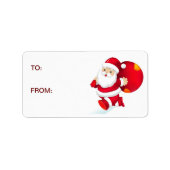 Santa Gift Stickers (Voorkant)