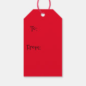 Santa Gift Tags Cadeaulabel (Achterkant)
