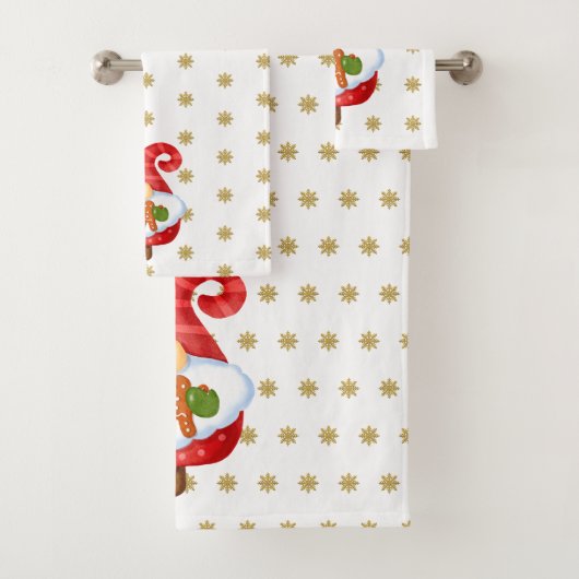 Santa Gnome Bad Handdoek (Insitu)