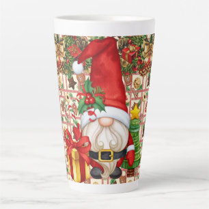 Santa Gnome Latte Mok
