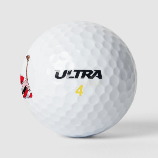 Santa Golf Ball Golfballen (Logo)