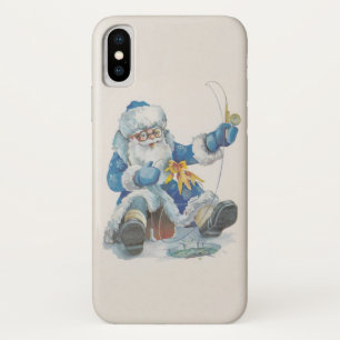 Santa Gone Vist (meer opties) - iPhone X Hoesje