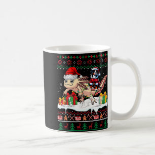 Santa Greater Swiss Mountain Riding Axolotl Xmas S Koffiemok