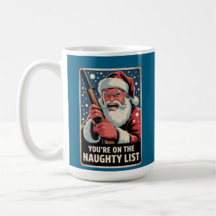 Santa Gun Stoute Lijst Tweede Amendement Koffiemok