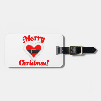 santa hart bagagelabel