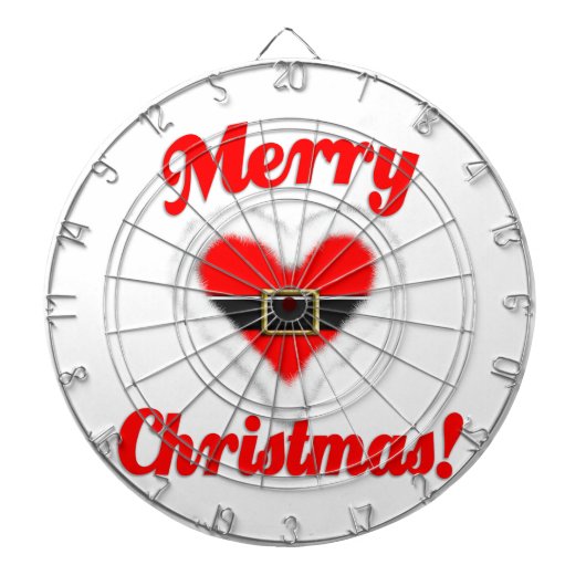 santa hart dartbord (Voorkant)