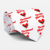 santa hart stropdas (Opgerold)