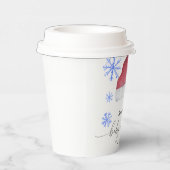 Santa Hat - baby shower Papieren Bekers (Rechts)