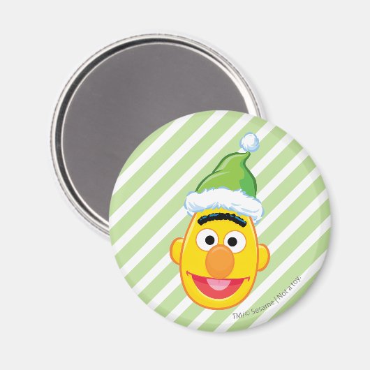 Santa Hat Bert Magneet (Voorkant / Achterkant)