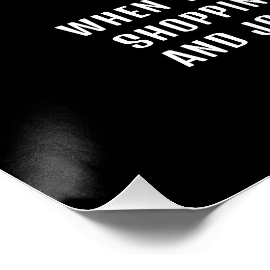 Santa Hat, Bezoek Santa, QR Code Queue Perfect Poster (Hoek)