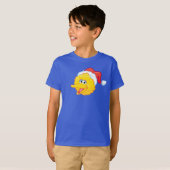 Santa Hat Big Bird T-shirt (Voorkant volledig)
