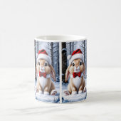 Santa Hat Bunny Mug (Centre)