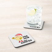 Santa Hat Egg Nog Bier Onderzetter (Rechterzijde)