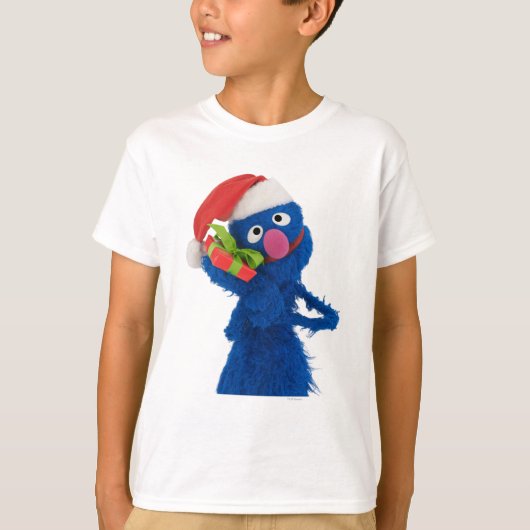 Santa Hat Grover T-shirt (Voorkant)