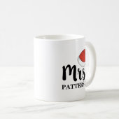 Santa Hat Mme Mug (Devant droit)