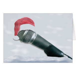 Santa hat old Microphone