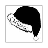 Santa Hat Rubberstempel (Afrduk)