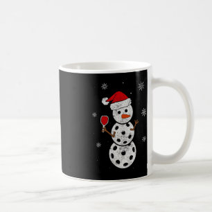 Santa Hat Sneeuwman Cadeaus Voor Xmas Fun Pickleba Koffiemok