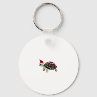 Santa Hat Tortoise - Vintage Sea Turtle Xmas Ugly  Sleutelhanger