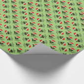 Santa Hates je Cadeaupapier (Hoek)