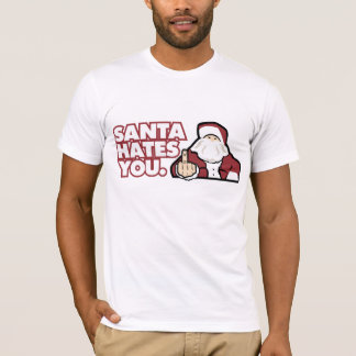 Santa Hates je T-shirt
