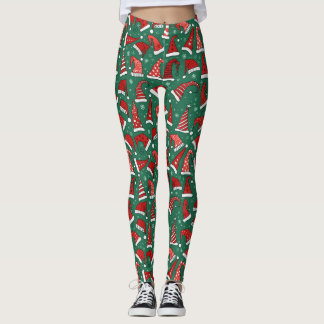 Santa Hats Leggings