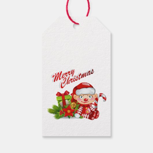 Santa Helper Gift-Labels Cadeaulabel (Achterkant)