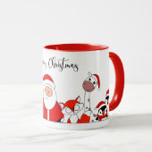 Santa & Helpers Christmas Mug Mok (Voorkant rechts)