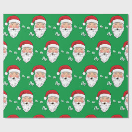 Santa (Ho, Ho, Ho) Cadeaupapier