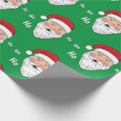 Santa (Ho, Ho, Ho) Cadeaupapier (Hoek)