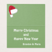 Santa Ho Ho Ho Kaart #HolidayZ (Binnenkant ongevouwen)