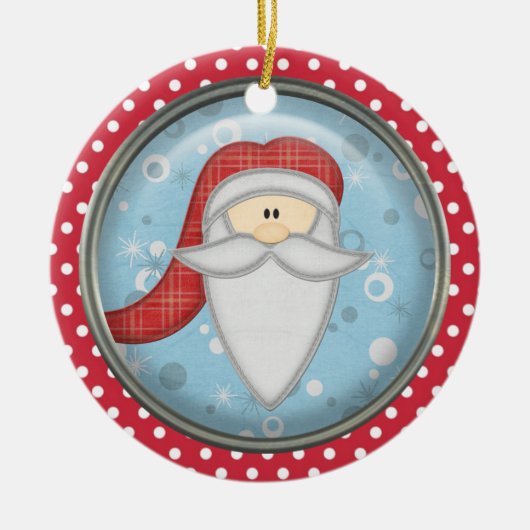 Santa Ho Ho Ho Keepomwille Ornament (Voorkant)
